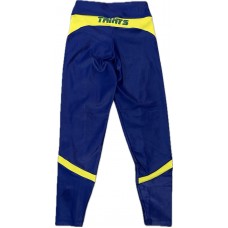 CALÇA LEGGING TRINYS ESPORTIVA - AZUL/AMARELO